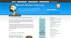 Desktop Screenshot of mamasglutenfreelist.com